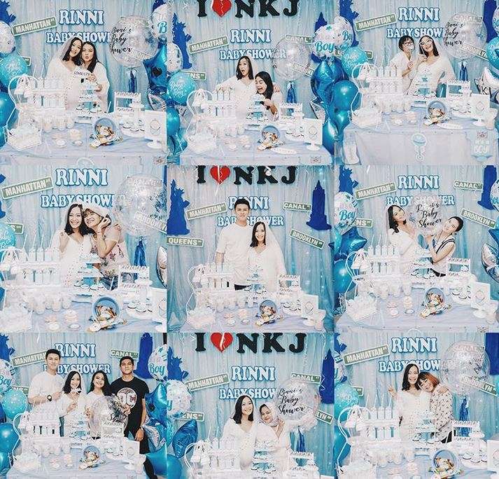 Intip Keseruan Baby Shower Rinni Wulandari