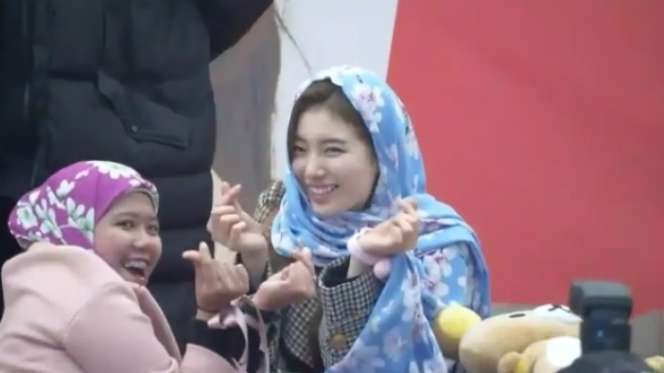 Bae Suzy, Aktris Korea Selatan Pakai Hijab dari Fans Indonesia