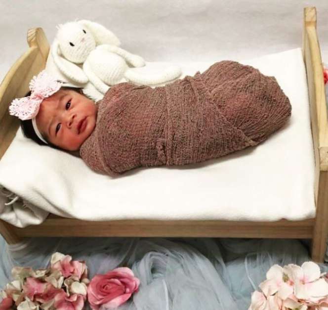 Wajah Cantik Bayi Nabila Syakieb