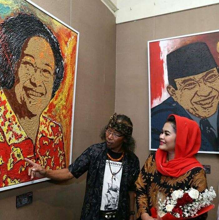 Puti Guntur Soekarno Ternyata Jago Menggambar