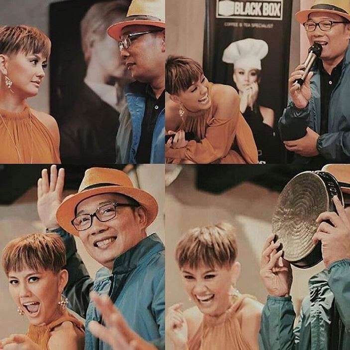 Seru! Potret Ridwan Kamil Bareng Artis