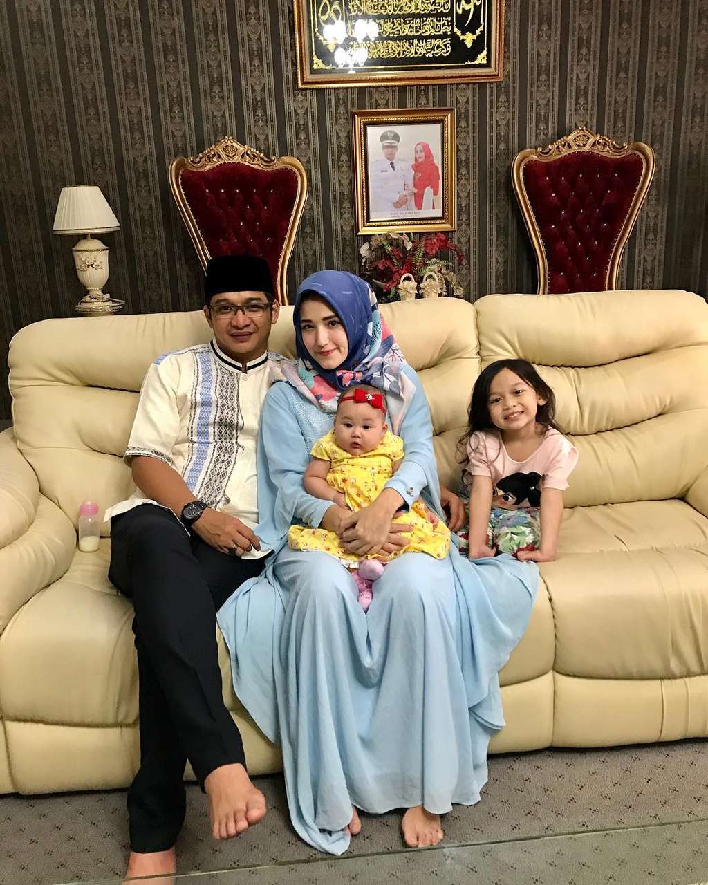 Punya 7 Anak, Ini Potret Kehangatan Pasha Ungu dan Keluarga