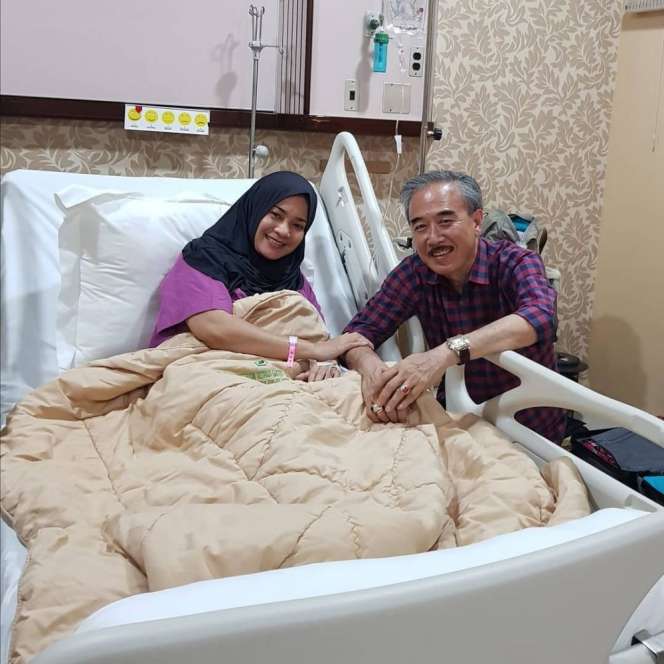 Ikke Nurjanah Terbaring Lemas di Rumah Sakit
