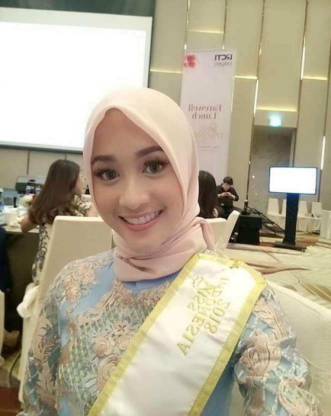 Raudha Kasmir, Finalis Berhijab Miss Indonesia 2018