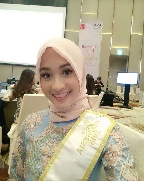 Raudha Kasmir, Finalis Berhijab Miss Indonesia 2018
