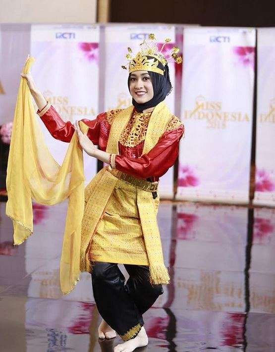 Raudha Kasmir, Finalis Berhijab Miss Indonesia 2018