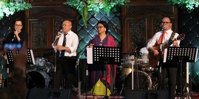 Elek Yo Band, Para Menteri Jokowi yang Mentas di Java Jazz