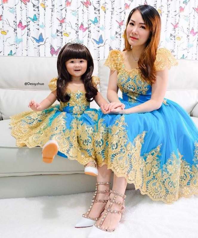 Crystabelle, Selebgram Cilik Mirip Barbie yang Suka Pakai Wig