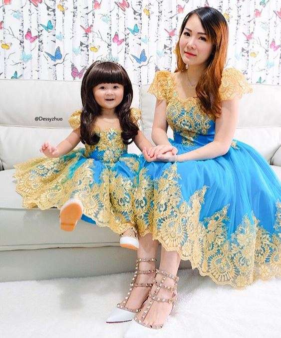 Crystabelle, Selebgram Cilik Mirip Barbie yang Suka Pakai Wig