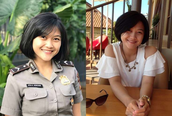 Gaya 5 Polwan Saat Bertugas dan Tidak, Bikin Gagal Fokus