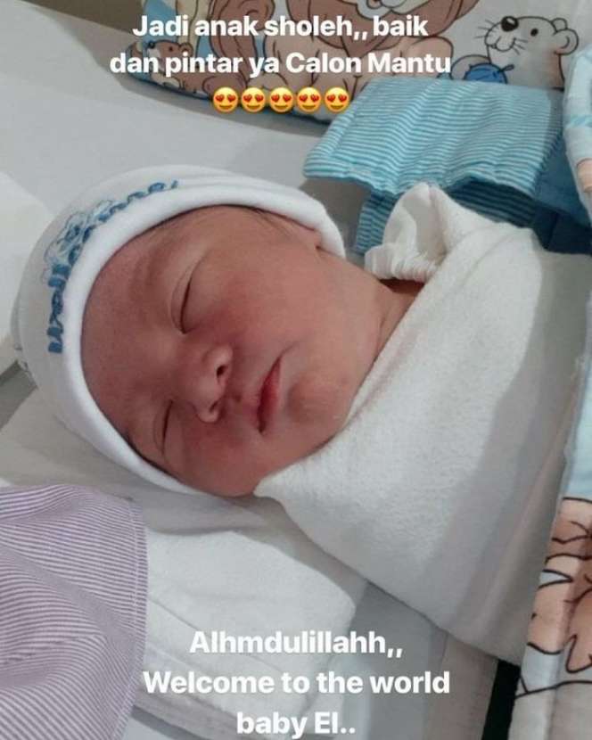 Potret Bayi Pertama Vinessa Inez 'Jodoh Wasiat Bapak'