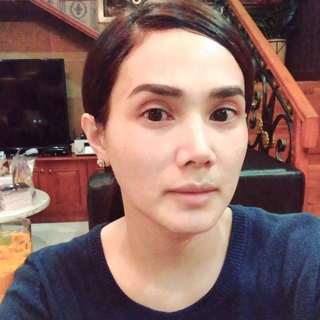 Tanpa Make Up Tebal, Mulan Jameela Tetap Memesona