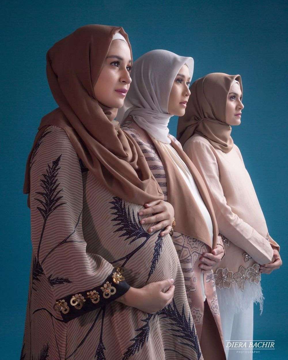 Hamil, Begini Kekompakan Para Selebritis Pamer Perut Besarnya 