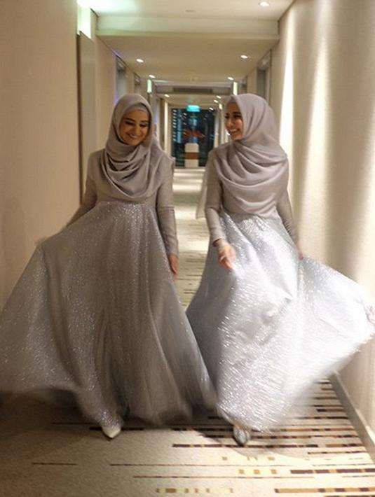 Kompaknya Zaskia dan Shireen Sungkar di Pernikahan Adik Mereka