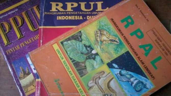Deretan Buku Zaman SD, Jadi Kangen Seragam Merah Putih