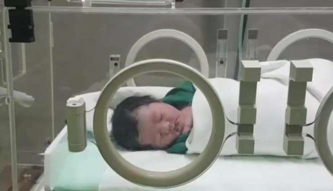 Lihat Bayi Tembam Nycta Gina dan Rizky Kinos, Gemas! 