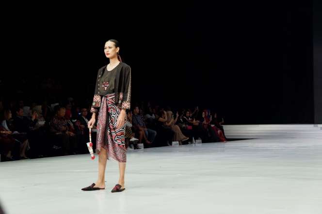 Ghea Panggabean Pancarkan Watak Asli Batak di IFW 2018