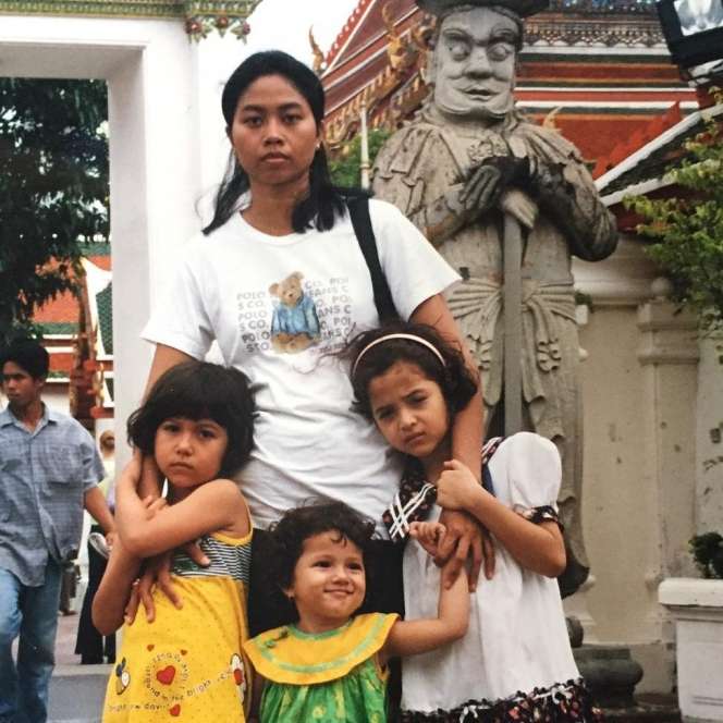 5 Potret Masa Kecil Putri Marino