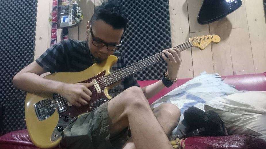 Potret Andika, Bassist Kerispatih Sebelum Meninggal