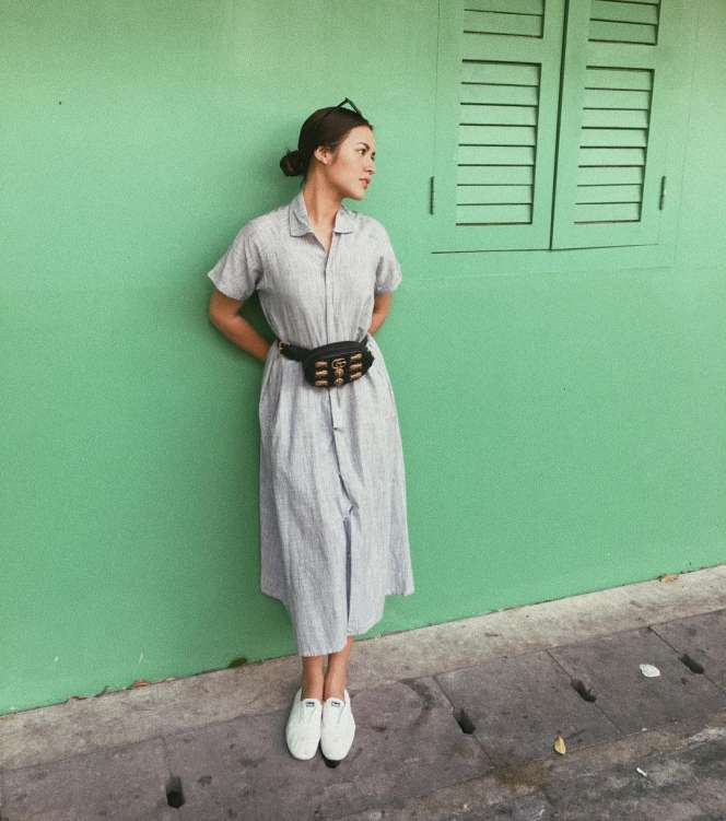 5 Seleb Tanah Air Pakai Tas Pinggang, Kece Banget