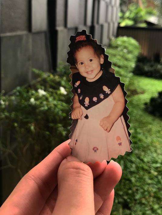 Potret Pevita Pearce Saat Kecil, Bikin Gemas