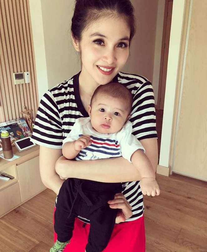 Mewahnya Kamar Anak Sandra Dewi yang Berusia 2 Bulan