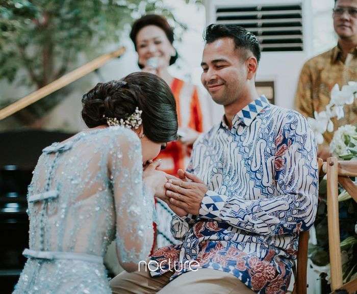 6 Potret Haru Kedekatan Syahnaz dan Raffi Ahmad