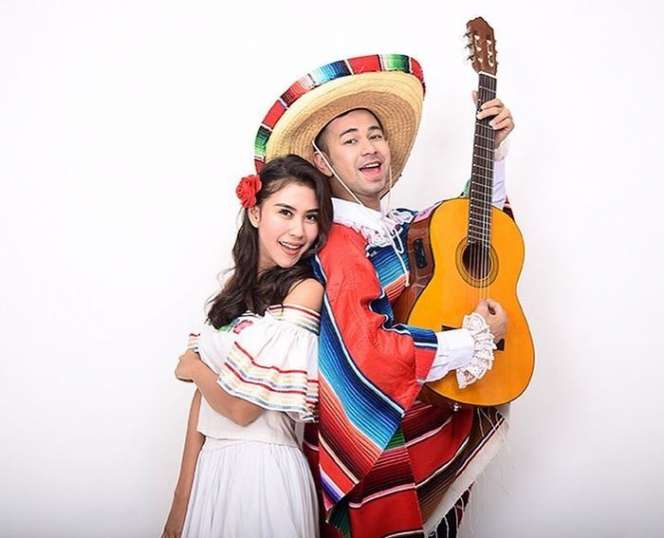 6 Potret Haru Kedekatan Syahnaz dan Raffi Ahmad