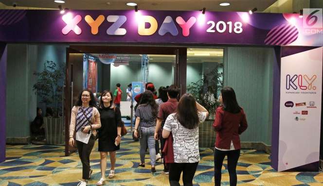 Kala Anak `Jaman Now` Kongkow Bareng di XYZ Day 2018