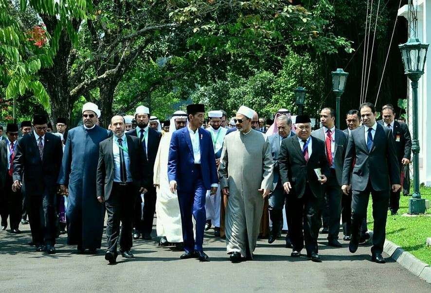 Jokowi Dorong Revitalisasi Poros Wasatiyyat Islam Dunia