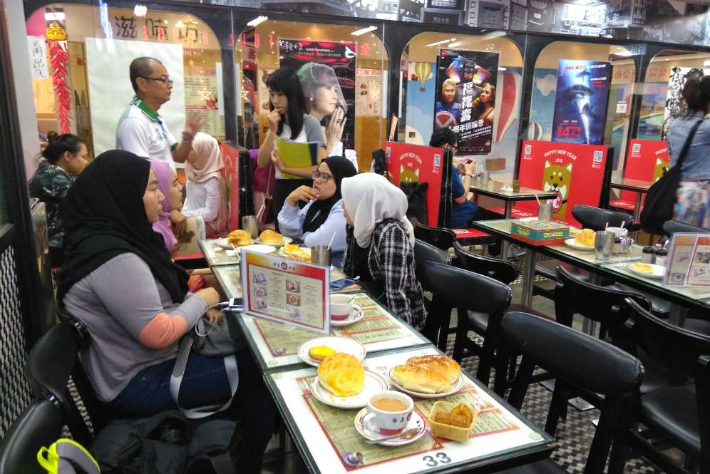 Roti Halal di Tempat Gaul Hong Kong