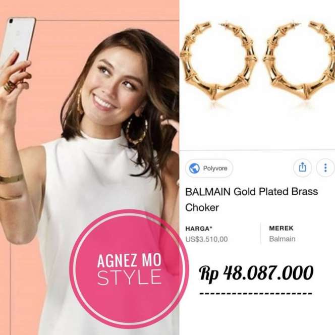 Disebut Diva Terkaya, Harga 5 Aksesori Agnes Mo Bikin Melongo