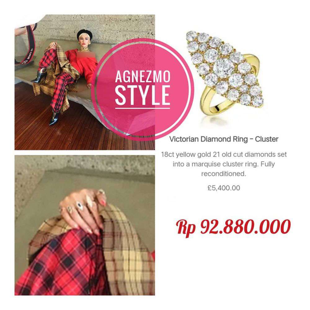 Disebut Diva Terkaya, Harga 5 Aksesori Agnes Mo Bikin Melongo