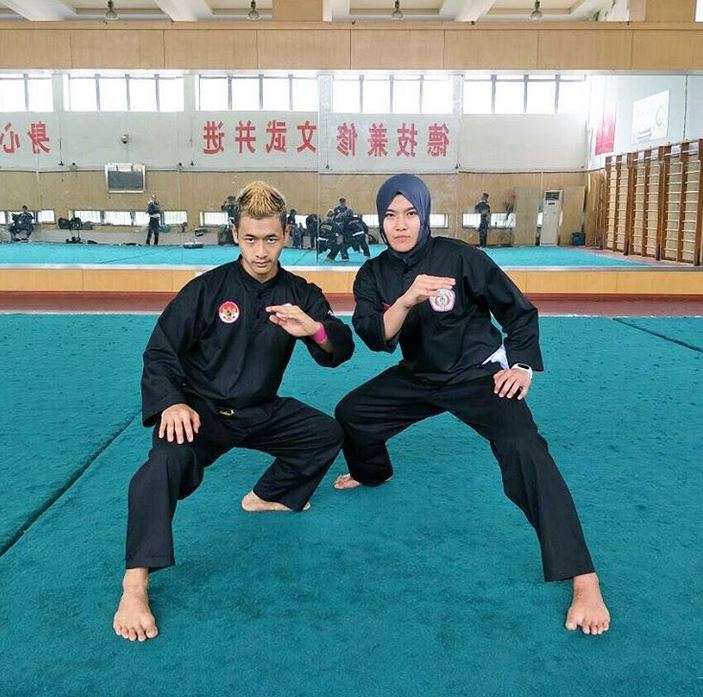 Cantiknya Atlet Silat Berhijab Pipiet Kamelia, Bikin Meleleh