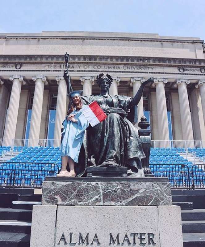 Tasya Kamila Raih Gelar Master di Amerika Serikat