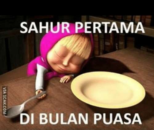 Kocak, 4 Meme Ini Gambarkan Situasi Hari Pertama Puasa