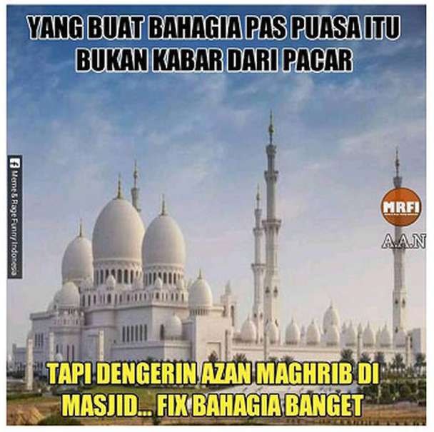 6 Meme Kocak Seputar Puasa Ramadan Ini Ngena Banget