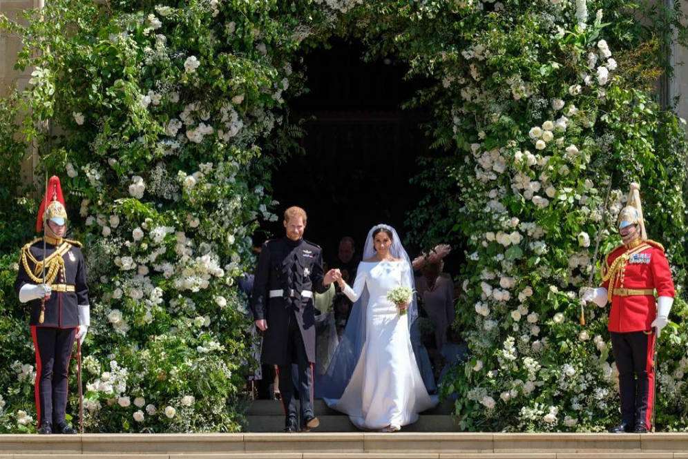 Momen Romantis Pernikahan Pangeran Harry dan Megan Markle