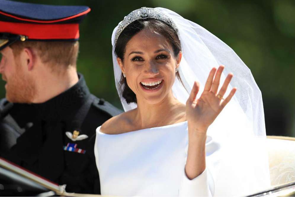 Momen Romantis Pernikahan Pangeran Harry dan Megan Markle