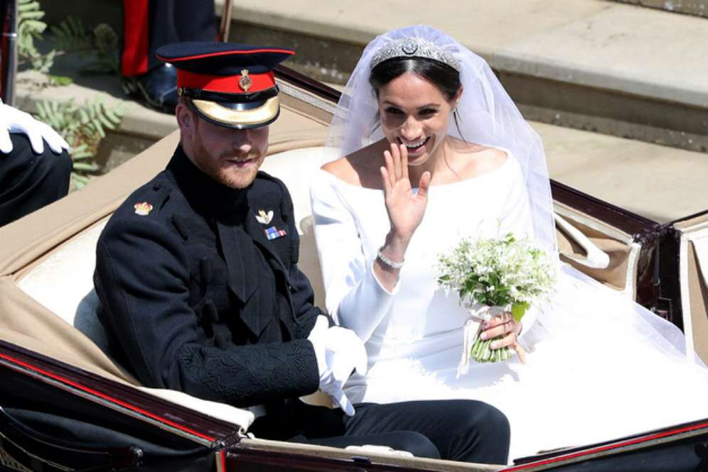 Momen Romantis Pernikahan Pangeran Harry dan Megan Markle