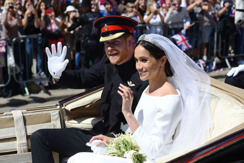 Momen Romantis Pernikahan Pangeran Harry dan Megan Markle