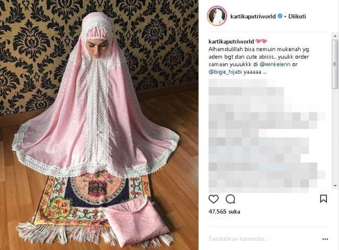 Tampil Pakai Mukena, 6 Seleb Ini Ternyata Lagi Endorse