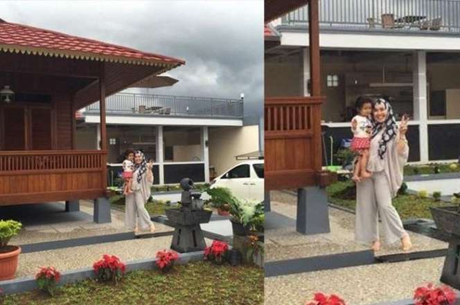 Intip Mewahnya Villa Bilqis Warisan Ayu Ting Ting