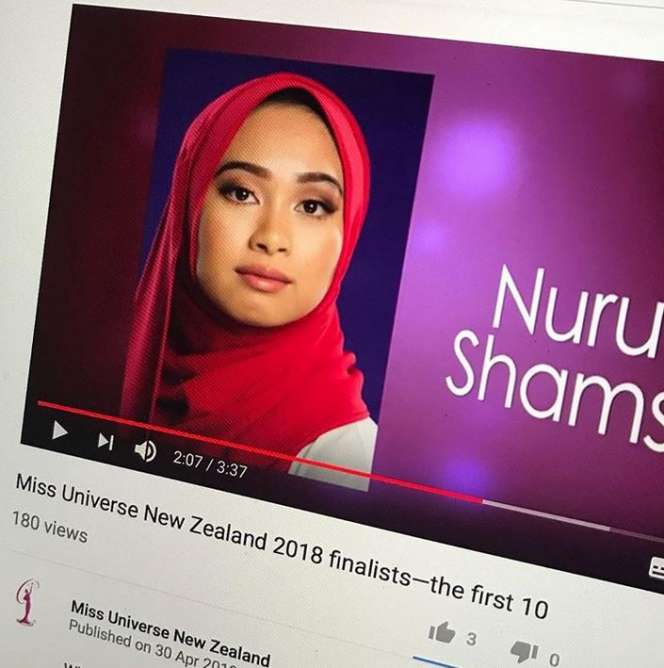 Wanita Berhijab Ini Kontestan Miss Universe Selandia Baru