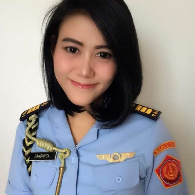 Sandhyca Putrie, Ajudan Iriana Jokowi yang Bikin Gagal Fokus