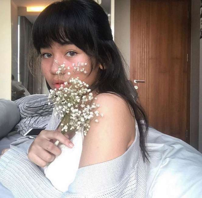 Davina, Putri Mona Ratuliu yang Modis dan Cantik