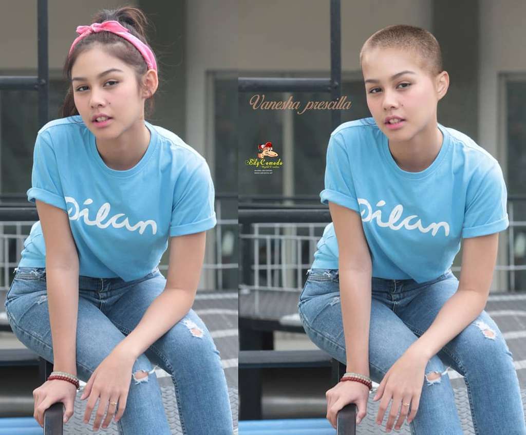 Foto Editan 7 Artis Cantik Berambut Botak ini Bikin Pangling