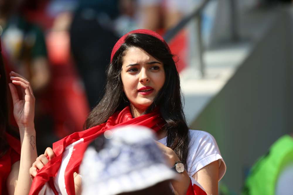 Suporter Cantik dari Negara Muslim di Piala Dunia