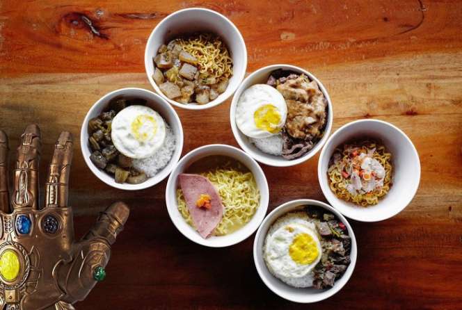 Sederet Foto Cuitan `Agama Indomie` yang Mengocok Perut