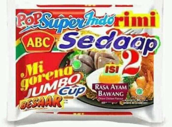 Sederet Foto Cuitan `Agama Indomie` yang Mengocok Perut